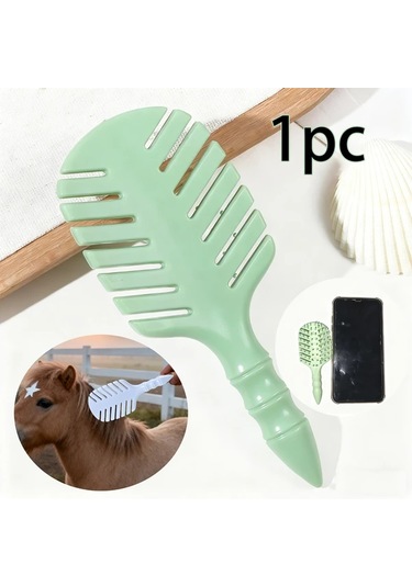 Elmpaly 1 Adet Açık Pembe Minyatür At Fırçası - Yumuşak Yuvarlak Kıllar Hassas Tüy Bakımı