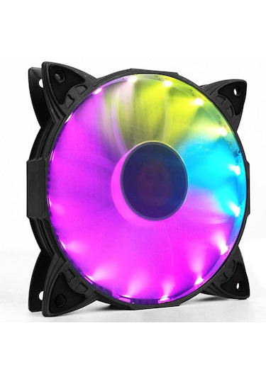 Coolmoon 12 Cm. Rgb Led Kendinden Animasyonlu Sessiz Kasa Fanı