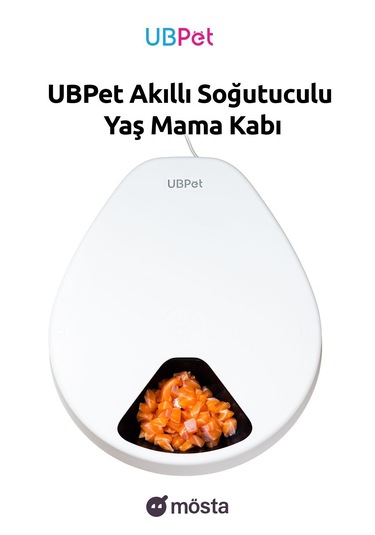 Ubpet Akıllı Soğutuculu Yaş Mama Kabı