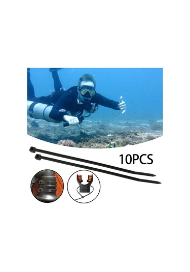 Homyl 10x Scubaregulator Ağızlık Kravat Şnorkel Dalış