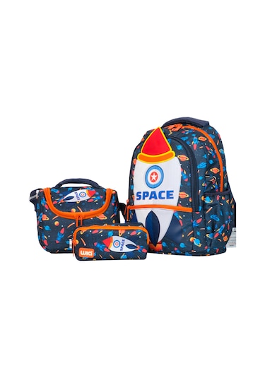 Wia Space Erkek Çocuk Çanta Seti 001