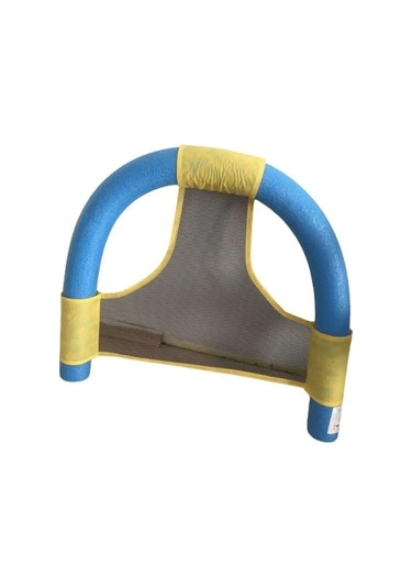 Şeker Portakalım 1 Adet Mavi Fileli Deniz Havuz Sandalyesi Mavi