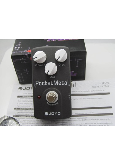 Joyo Jf-35 Pocket Metal Analog Pedalı