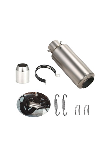 Hallow-38-51mm Evrensel Motosiklet Egzoz Borusu Kuyruk Tamir K21533