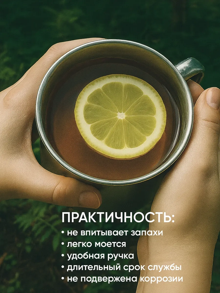 Vetta Kampçılık İçin 600 Ml Paslanmaz Çelik Kupa 102814681 Metal