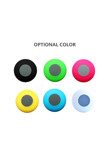 Samdoo Beyaz Sünger Tabanlı Taşınabilir Su Geçirmez Bluetooth Hoparlör - Bebekler İçin Uyku Müzik Çalar