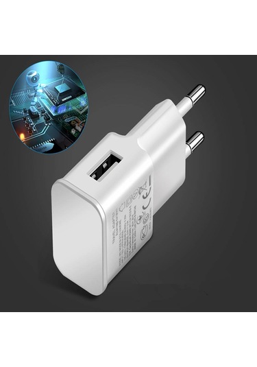 Usb Şarj Cihazları 1a 2a Duvar Hızlı Şarj Kafası Cep Telefonu Ab Abd Tak Şarj Adaptörü Samsung İphone Uyumlu Telefon Şarj Gücü