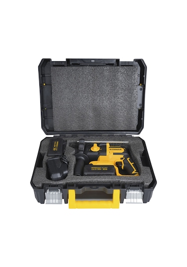 Rtrmax RTS5040 Şarjlı Sds Plus Kırıcı ve Delici Kömürsüz 1.8Jul 26mm 2x4 Ah 20V Çift Akü S-Lion