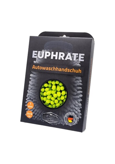 Tulpar Kimya Euphrate Kfz Mikrofiber Oto Yıkama Eldiveni 23x18 Cm E-11wh-2318-25