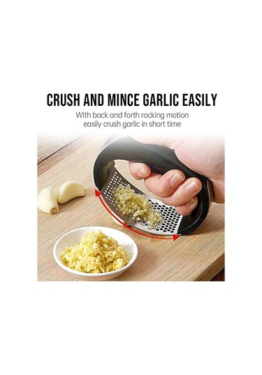 Paslanmaz Çelik Sarımsak Presi Ev Tipi Manuel Sarımsak Presi Ünitesi Mutfak Presi Zencefil Sarımsak Aletleri Mutfak Aksesuarları Diğer