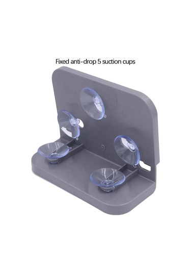 Suntek Plastik Lavabo Drenaj Sepeti Depolama Rafı Filtre Raf Kırmızı Kahverengi