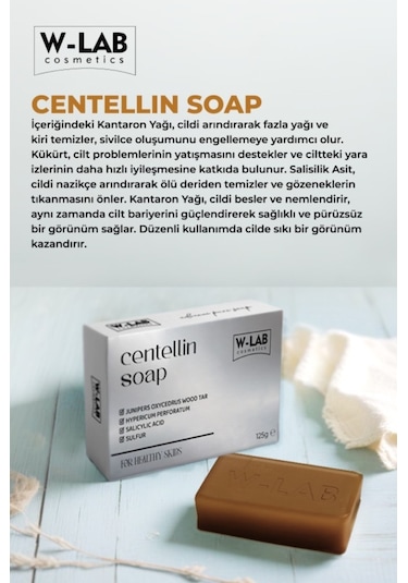 W-Lab Cosmetics Centellin Sabun 125 Gr