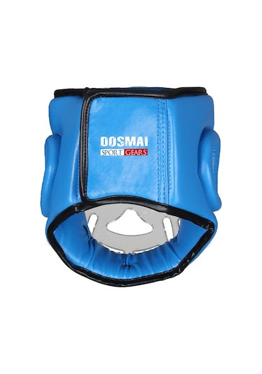Dosmai Mika Yüz Korumalı Kick Boks Muay Thai Maç Kaskı Mavi Ko372 Mavi