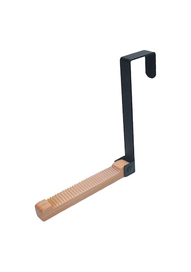 Suntek Üzerinde Katlanabilir Portatif Kapı Kancası Siyah Çok Renkli