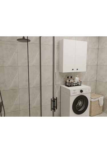 Masif Market Çok Amaçlı Dolap Beyaz