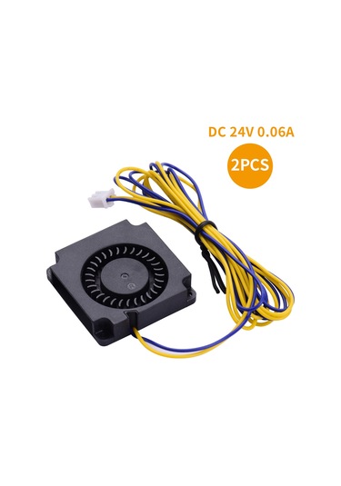Üfleyici Fan Fırçasız Soğutma Fanı 40 Siyah 2 Adet