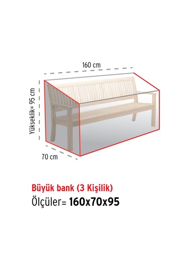 Homaks Bank Koruma Örtüsü 160X70