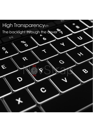 NovStrap Macbook Pro Uyumlu 2021 16" A2485 Türkçe Klavye Koruyucu Kılıf