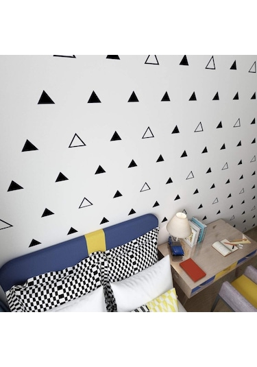 Modern Üçgen Duvar Sticker, Bebek Ve Çocuk Odası Dekoratif Duvar (552800319)