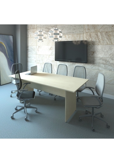 Burovena Vena Toplantı Masası 200X90X75