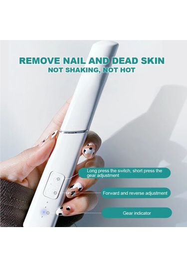 Jialan Nailpop Elektrikli Tırnak Matkap Makinesi Seti Manikür