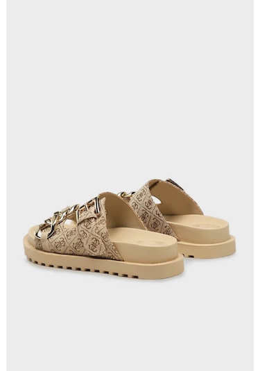 Guess Bayan Terlik Fl6ft2 Fal03 Beıbr Bej