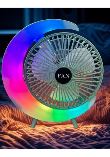 S24 Taşınabilir Masaüstü Yeşil Usb Fan