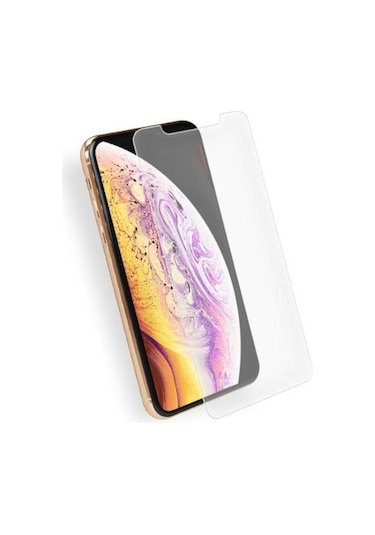 Apple Uyumlu   iPhone Xs Max Kırılmaz Ekran Koruyucu Temperli Cam (Hediyeli)