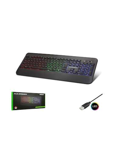 Hadron Hdx2607 Ledli Kablolu Q Klavye