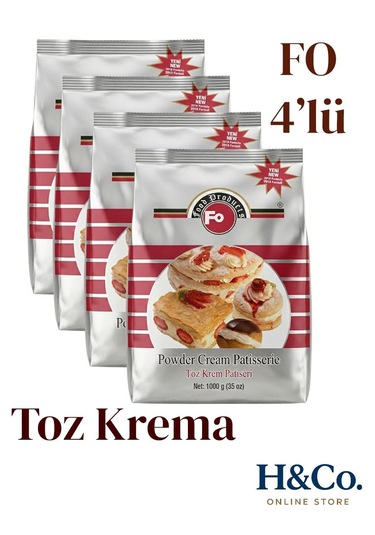 Fo Avantaj Paket 4lü Toz Krema - Pastacı Kreması