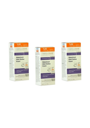 Dermaderm Bitkisel Sivilce Kremi 3 x 100 G