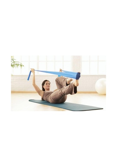 Pilates Egzersiz Bandı Pilates Yoga Ayak Kol Bant Direnç Lastiği