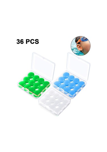 Uyku İçin Kulak Tıkacı Yumuşak Yeniden Kullanılabilir Kalıplanabilir Silikon Tıkaçlar B