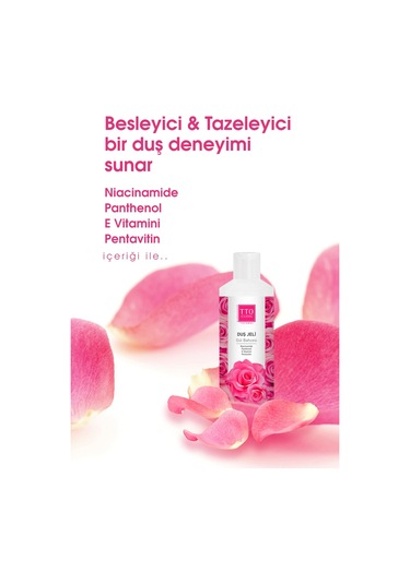 Tto Clinic Gül Bahçesi Duş Jeli 500 ML