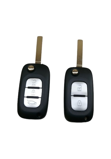 Renault Fluence Clio Kangoo Uyumlu Kumanda Anahtar Kabı