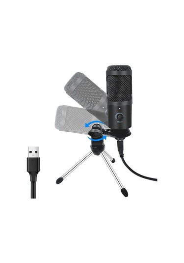 Usb Kondenser Mikrofon Usb Girişli Kondenser Mikrofon Seti