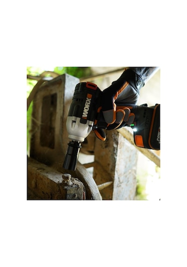 Worx WX272 20Volt/2.0Ah Li-ion Çift Akülü 300Nm Kömürsüz Profesyonel Somun Sıkma