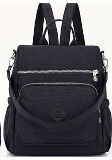 2018 Yeni Tasarım Çok Amaçlı Sırt Çantası Kadınlar İçin Şık Ve Fonksiyonel Seyahat Çantası, Klasik Siyah Çok Renkli Çok Renkli