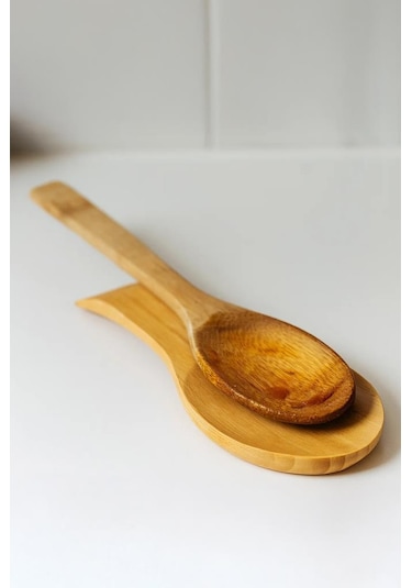 Mien Tezgah Üstü Bambu Uzun Kirli Kaşıklık Bambu