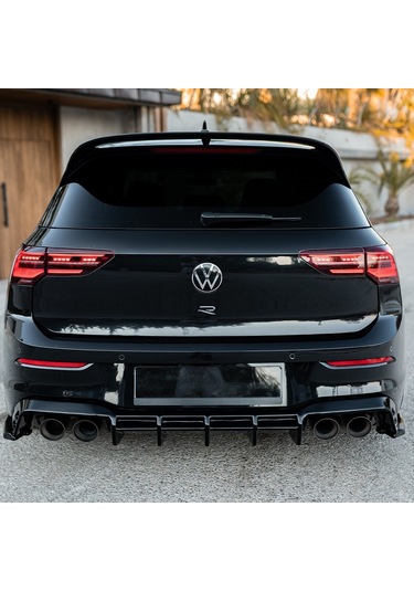 Apex Aero Design - Volkswagen Golf Mk8 R 2020-2024 - Arka Tampon Eki - Rear Valance