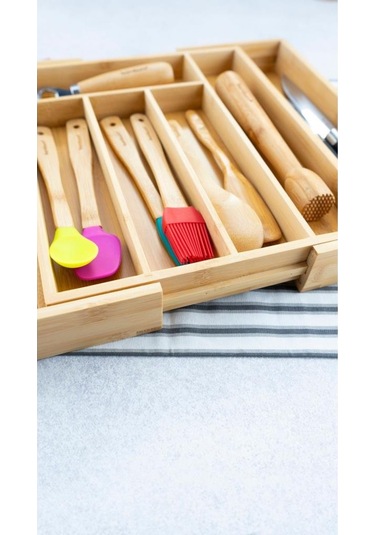 Bambum Cassandra - Ayarlanabilir Çekmece Düzenleyici Küçük Kahverengi