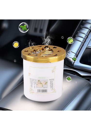 Reedark Altın Akçaağaç Desenli Araç Ve Ev Kullanıma Uygun Koku Eliminatörü Sürekli Yumuşak Kokulu Sabit Oda Kokusu 9658d