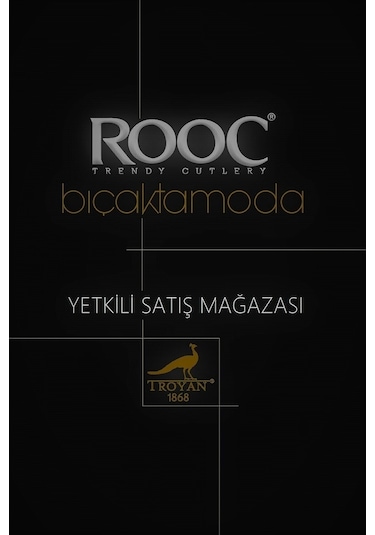 Rooc Tkz06-ç Takozlu 7 Parça Çelik Bıçak Takımı