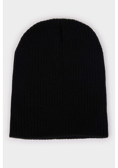 Defacto Erkek Pamuklu Bere R6055az25wnbk23 Siyah