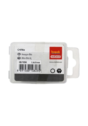 Ceta Form 5 x 50 MM Bits Allen Uç Cb1950