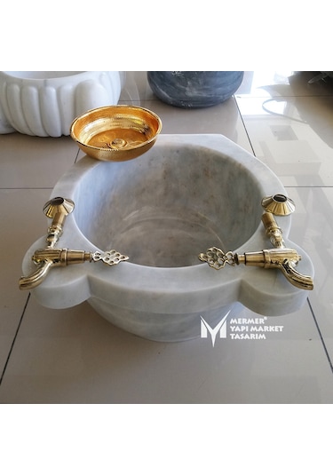 Mermer Kurna Konsept Set