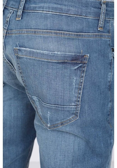 Banny Jeans Erkek Açık Mavi Straight Fit Jean Pantolon