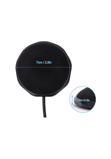 Reedark 360 Usb Konferans Mikrofonu - Pc, Oyun Ve Sohbet İçin Yüksek Kaliteli Alüminyum Mikrofon