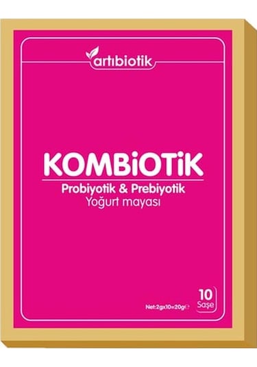 Artıbiotik Kombiotik Prebiotik Yoğurt Mayası 10 x 2 G