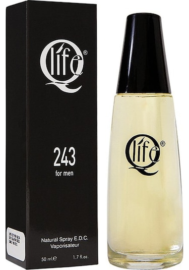 Q Life Black Code 243 Erkek Parfüm EDC 50 ML
